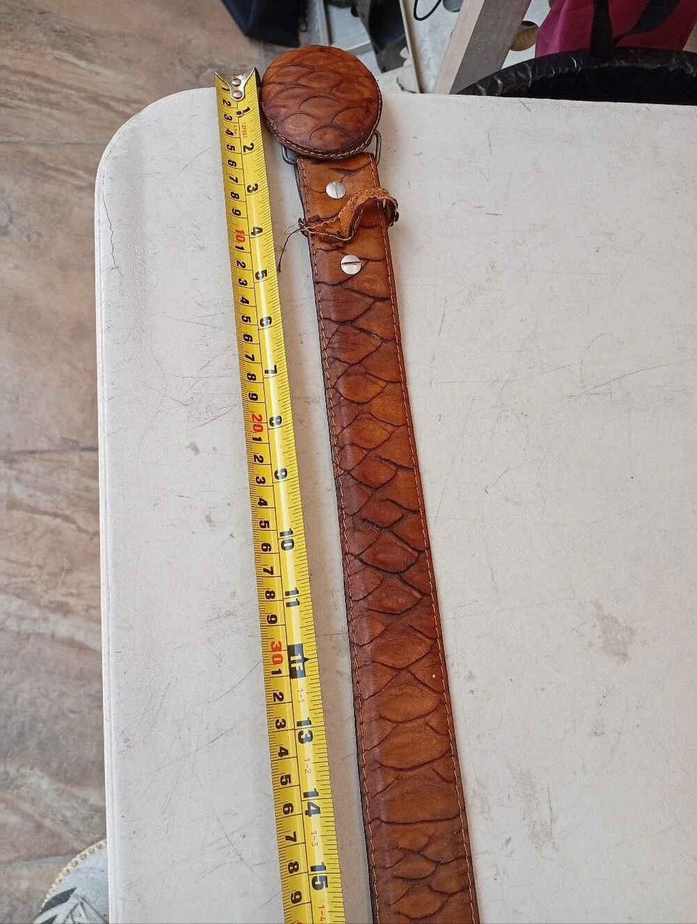 Anteater Leather Men’s Belt